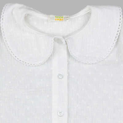 Блузка Мушки Чуди Кидс 477526Ц1 белый 02