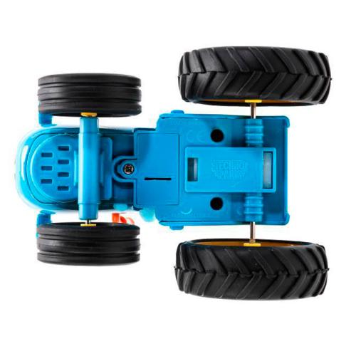Модель металлическая инерционная Синий Трактор 11 см Технопарк BLUTRA-11-BU-WOD фото 3