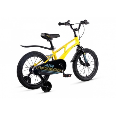 Велосипед детский Maxiscoo Air Стандарт Плюс 16 MSC-A1641 жёлтый матовый 04