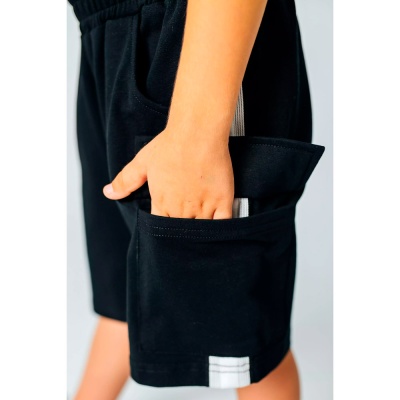 Шорты для мальчика Colabear 611113 черные 4