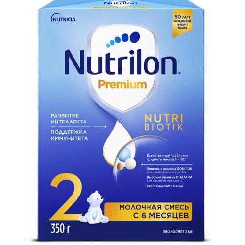 Молочная смесь Nutrilon Premium 2 с 6 мес 350 г 186473