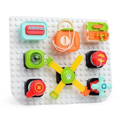 Развивающая игрушка Бизиборд Умный малыш Huanger HE8082 04