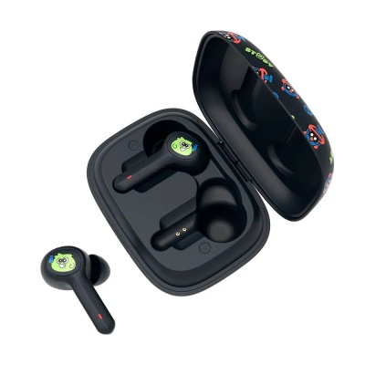 Беспроводные наушники с сенсорным управлением YLFS-06BT черные 3