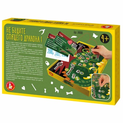 Игра электронная настольная Не будите спящего дракон Десятое Королевство 04888
