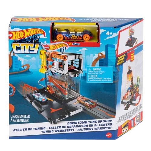 Игровой набор Hot Wheels Центр города Mattel HDR24 фото 6