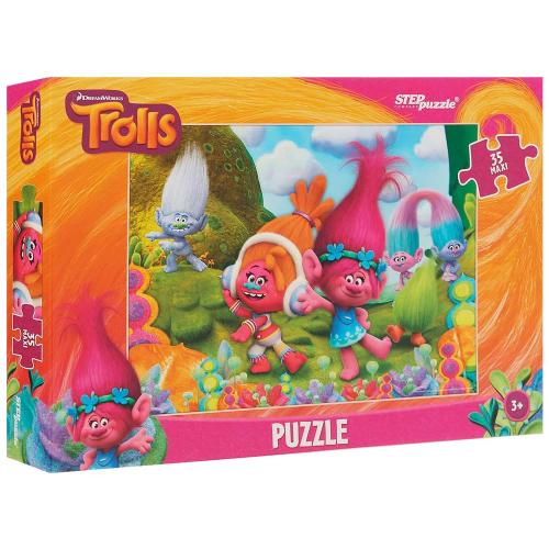 Пазл 35-Maxi Trolls Dream Works Step Puzzle 91222