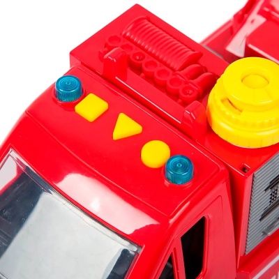 Машинка инерционная Пожарная свет звук Veld Co 666-68P