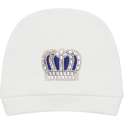 Комплект на выписку 2 предмета Корона с бантиком Luxury Baby  РП-008 4