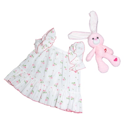 Платье Розы Чуди Кидс 345625-2 белый 02