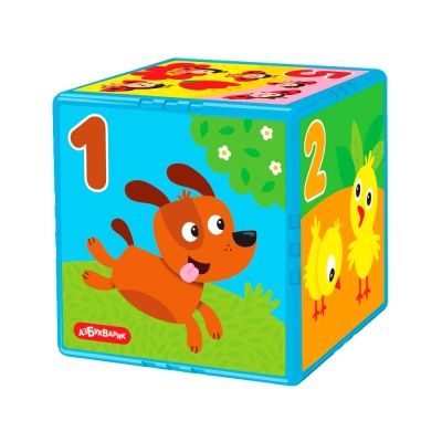 Развивающая игрушка Говорящий кубик Веселый счет Азбукварик