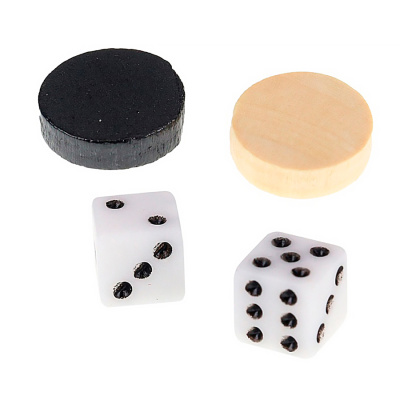 Шахматы Шашки Нарды деревянные 3в1 поле 29 см P00033