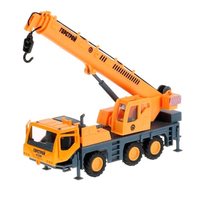 Металлическая инерционная машинка Автокран Технопарк SB-17-78-A-WB 2
