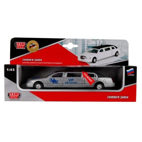 Металлическая инерционная машина Лимузин Vip Технопарк CT10-052 фото 2