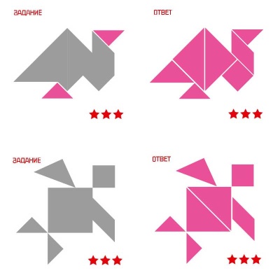 Игра настольная Головоломка IQ Пазлы + Танграм Десятое Королевство 04311