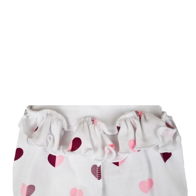 Ползунки Сердца Чуди Кидс 102423 белый 03