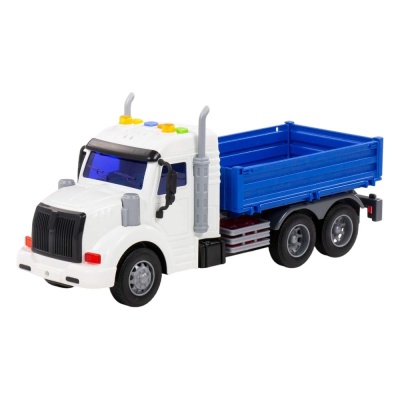 Машинка инерционная Грузовик бортовой Профи Полесье 91680 01