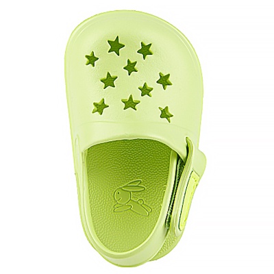 Сабо детские для девочки и мальчика Kapika 81131-2 зеленые 2