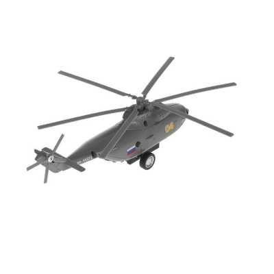 Игрушка металлическая Вертолет транспортный Технопарк  COPTER-20SL-GY 3