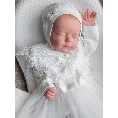 Комплект на выписку Ангел для девочки Наследникъ 213-030-ЭК 3