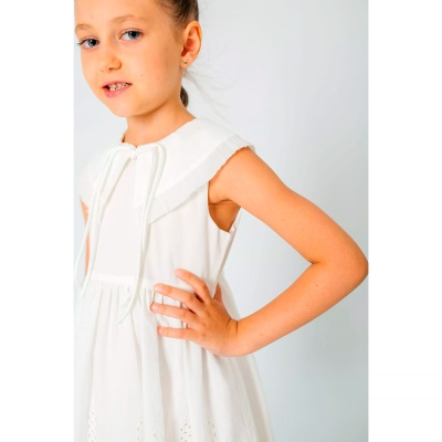 Платье летнее Colabear 183037 белое 4