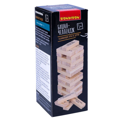 Развивающие игры Башня-Челлендж Bondibon ВВ4178 4
