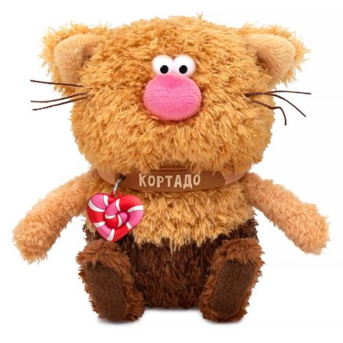 Мягкая игрушка Кофейные коты Кот Кортадо 12 см Budi Basa CCat12-31