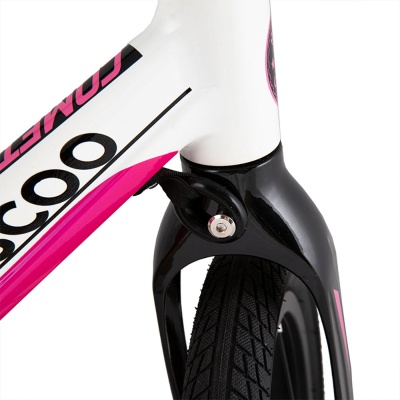 Детский беговел Comet Делюкс Плюс надувные колёса Maxiscoo MSC-CM1209D розовый 5