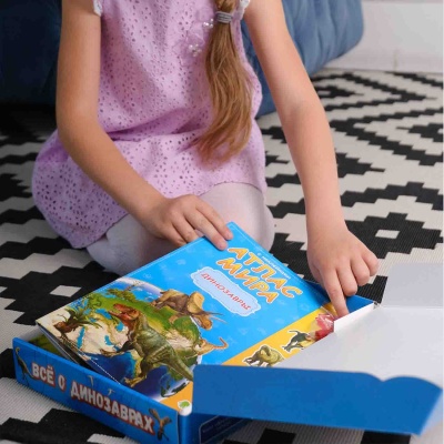 Подарочный набор Всё о динозаврах Геодом