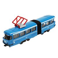 Металлическая модель Трамвай Технопарк SB-18-01-BL-WB(NO IC).23