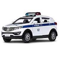 Коллекционная машинка KIA Sportage R Полиция Автопанорама JB1251479