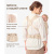Рюкзак-кенгуру Babyride Бейбираид Happy Baby 40110 milky