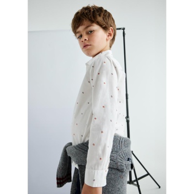 Рубашка Nukutavake 7108/52 молочный 05