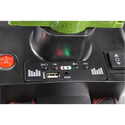 Детский электромобиль RiverToys G005GG зелёный