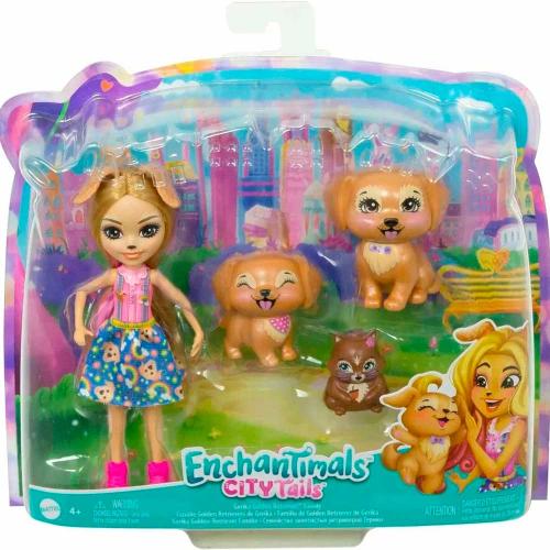 Кукла Энчантималс Семья ретриверов Герики 15 см Mattel HHB85 фото 4