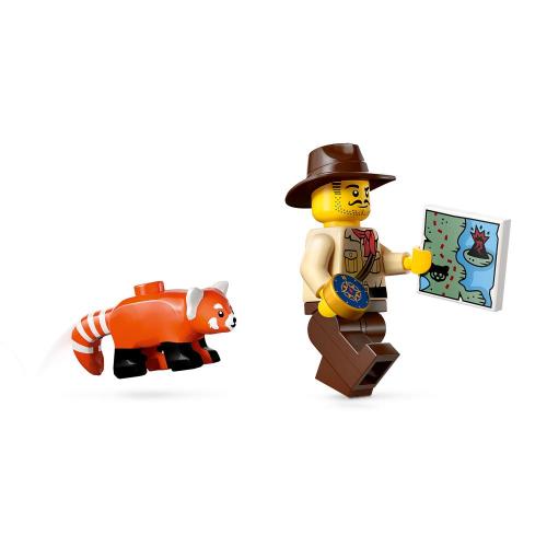 Конструктор Lego City 60424 Исследователь джунглей: миссия Красная панда фото 4
