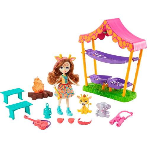 Игровой набор Enchantimals Ночевка в саванне Mattel GTM33 фото 2
