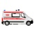 Машинка металлическая Renault Master Скорая Технопарк MASTER-14SLAMB-STRWH
