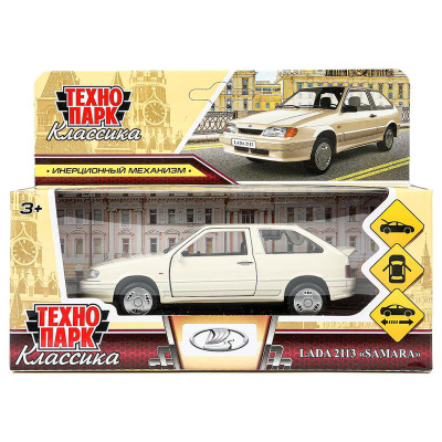 Игрушка машинка металлическая ваз-2113 Технопарк 2113-12-BG 5