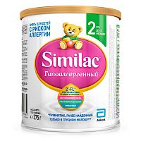 Молочная смесь Similac Гипоаллергенный 2 ( с 6 мес ) 400 г