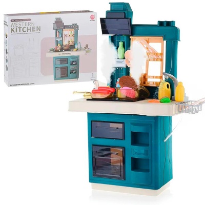 Набор игровой Кухня свет звук аксессуары Qkid 858А 2