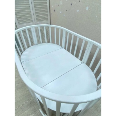 Кроватка детская 11 в 1 с поперечным маятником Incanto Stella KR-0175