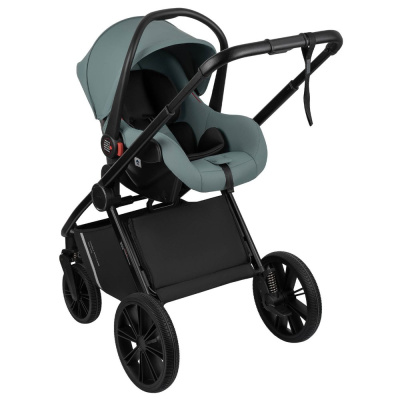 Коляска 3 в 1 Indigo Sting зелёный