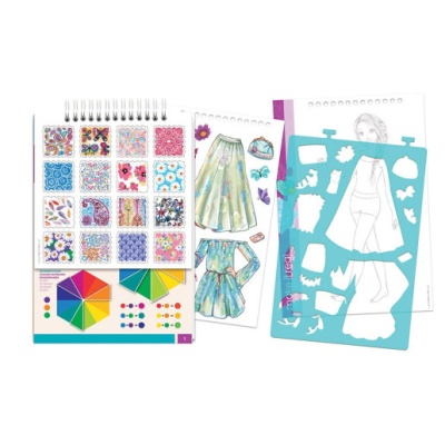 Альбом для дизайна одежды с наклейками Цифровая мечта Make It Real 3203 4