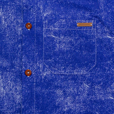 Рубашка Джинс-трикотаж Чуди Кидс 372225-4 синий 04