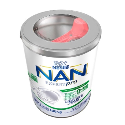 Cухая кисломолочная смесь Nan Expert Pro  0-12 месяцев 400 г Nestle