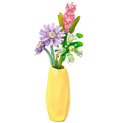 Конструктор Букетик в вазе 360 деталей 611065 1