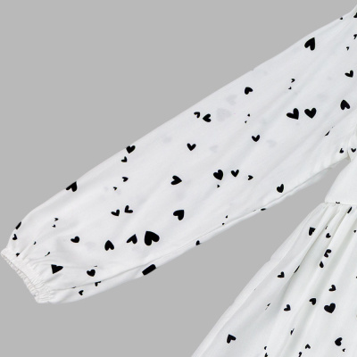 Платье Сердечки Чуди Кидс 604625Ц2-1 молочный 04