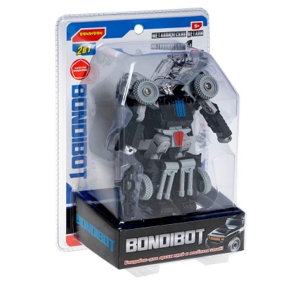 Трансформер Bondibot Робот Внедорожник с металлическими деталями Bondibon ВВ6102 5