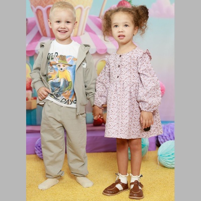 Спортивный костюм Чуди Кидс 288425-1 серый 03