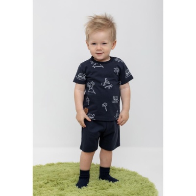 Шорты Crockid КР 400658 индиго 02